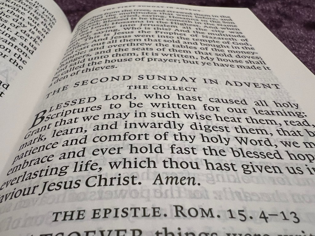 Advent II – Read, Mark,&nbsp;Learn